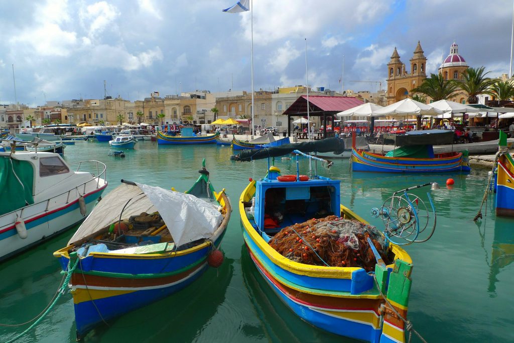 Barques à La Vallette