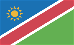 Drapeau de la Namibie